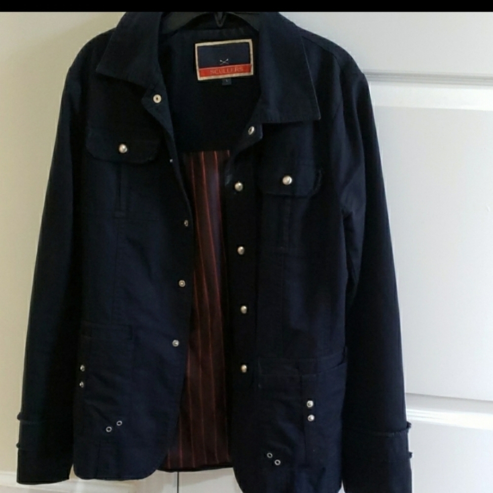 Scullers Casual lightweight jacket black